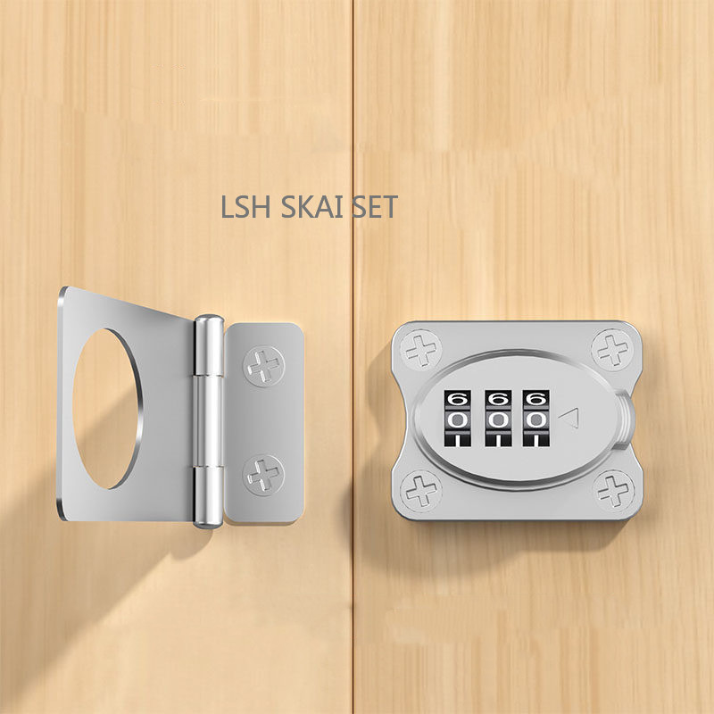 Furniture Hardware Accessories - 1PC 屋内安全パスワードロック屋内引き出しロックオフィスファイルキャビネットドアロック家具盗難防止ハードウェアアクセサリー