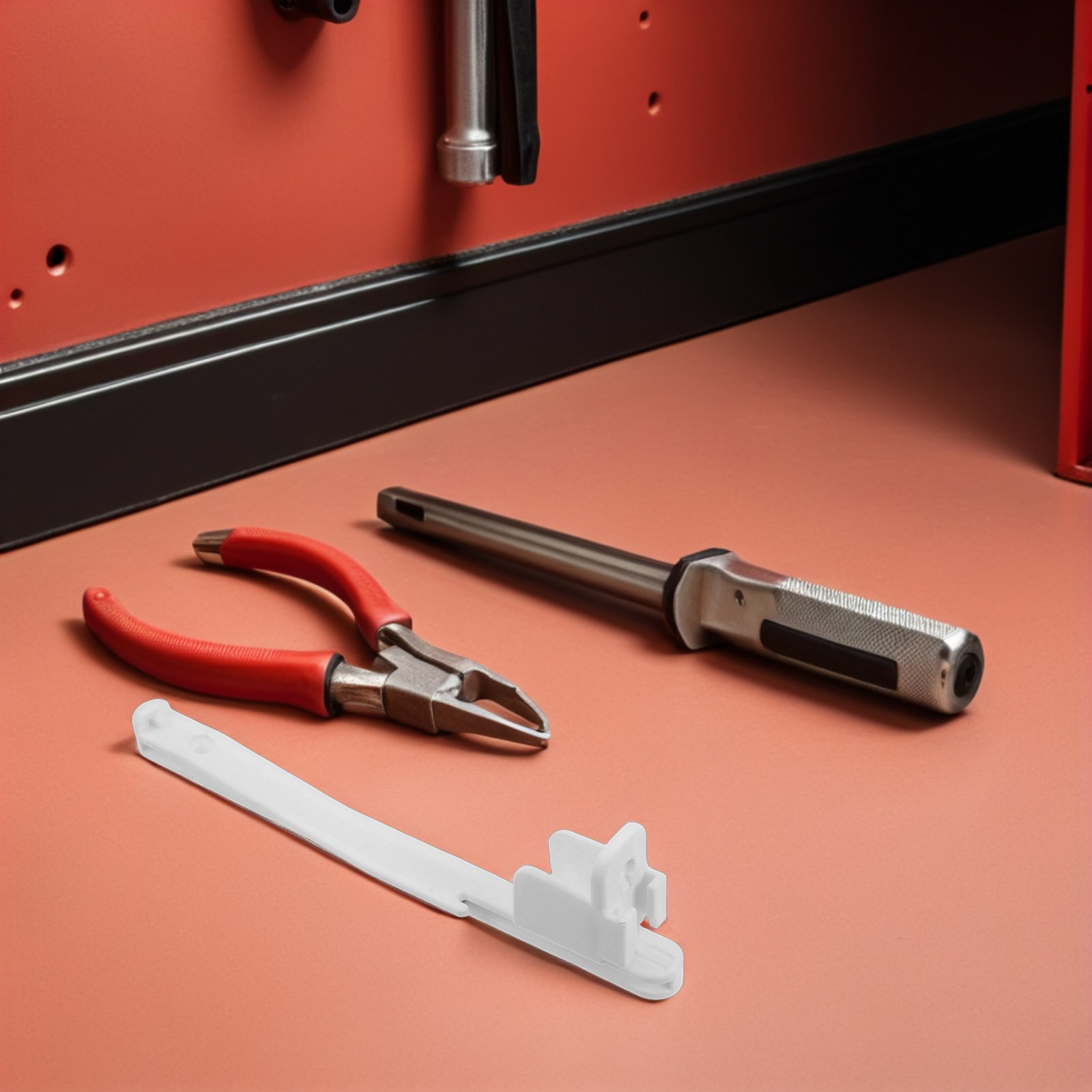 Furniture Hardware Connectors - ベビーベッドフェンス用調整可能なレールコネクター、レール接続金具、ベビーベッドフェンス調整および家具用プラスチック部品1セット
