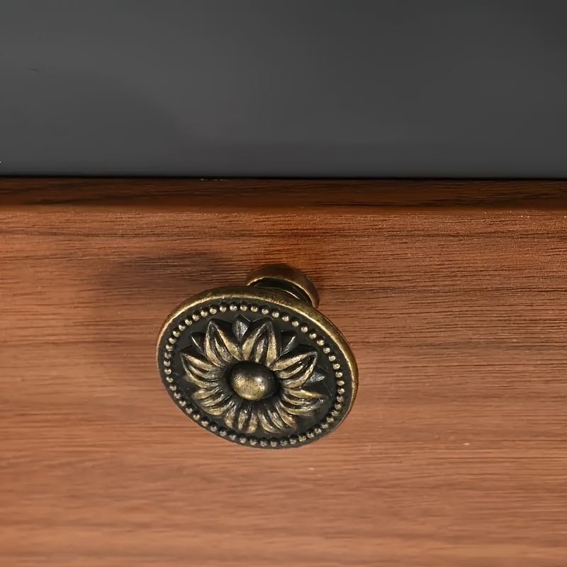 Vintage Furniture Hardware Replacement - 2 個の引き出しハンドルヴィンテージノブキャビネットハンドル亜鉛合金引き出しハンドプル交換用家具食器棚クローゼットハードウェア