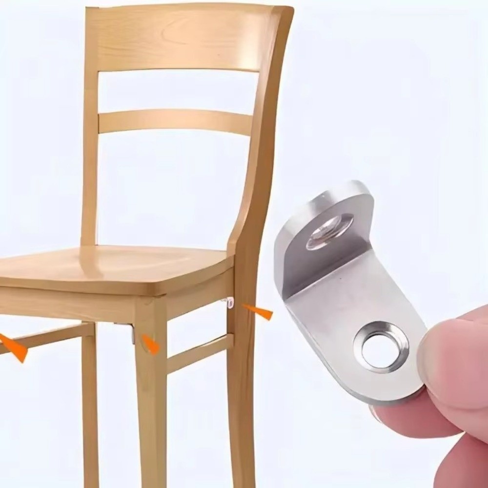 Furniture Hardware Connectors - 10 個ステンレス鋼直角コーナーブレース小型安定コネクタアングルブラケット 90 度 L ブラケット家具ハードウェア