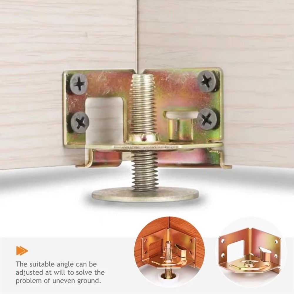 家具の脚や金具、固定具を支えるための、高さ調節可能な新しい作 - Furniture Leveling Hardware のレビューと価格