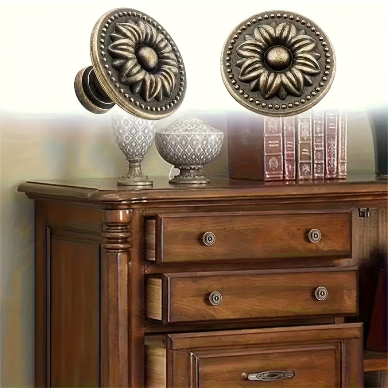 2個入り引き出しハンドル ヴィンテージノブ キャビネットハン - Vintage Furniture Hardware Replacement のレビューと価格