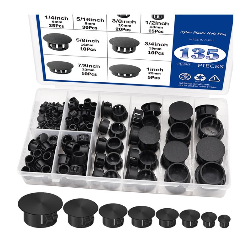 135 個カバーネジ式プラグヘッド家具ワッシャープラスチック - Furniture Screw Type のレビューと価格