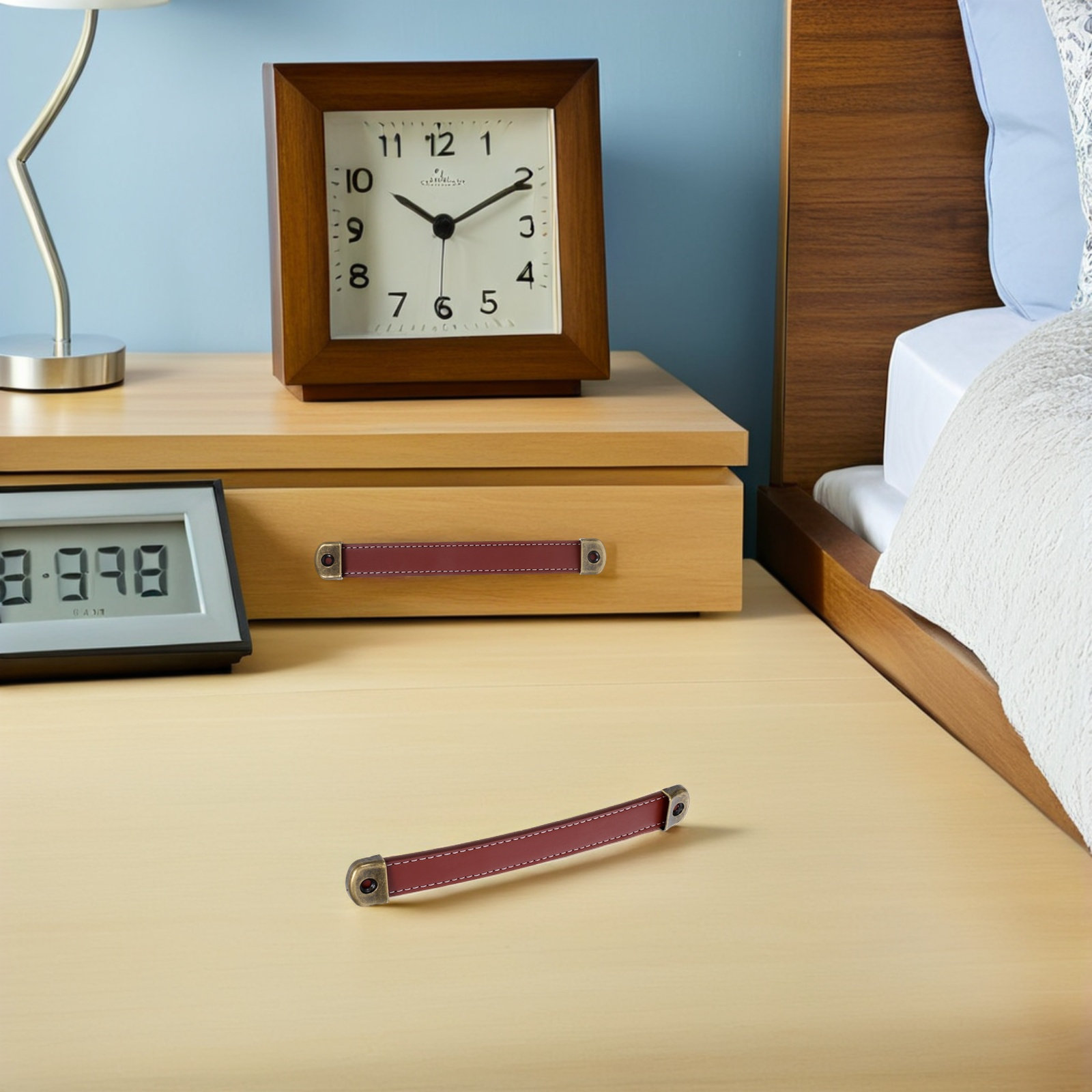 2個入り、アンティーク調PU製キャビネット取っ手、茶色、耐久 - Vintage Furniture Hardware Replacement のレビューと価格