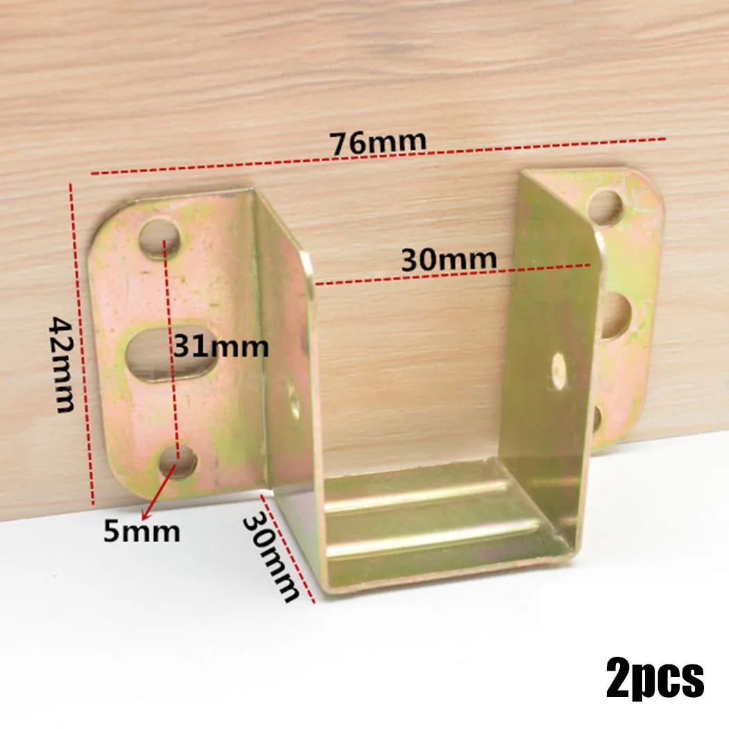 U字型金属製ベッドブラケット、ヒンジ取り付けコネクタ、ハード - Furniture Hardware Connectors のレビューと価格