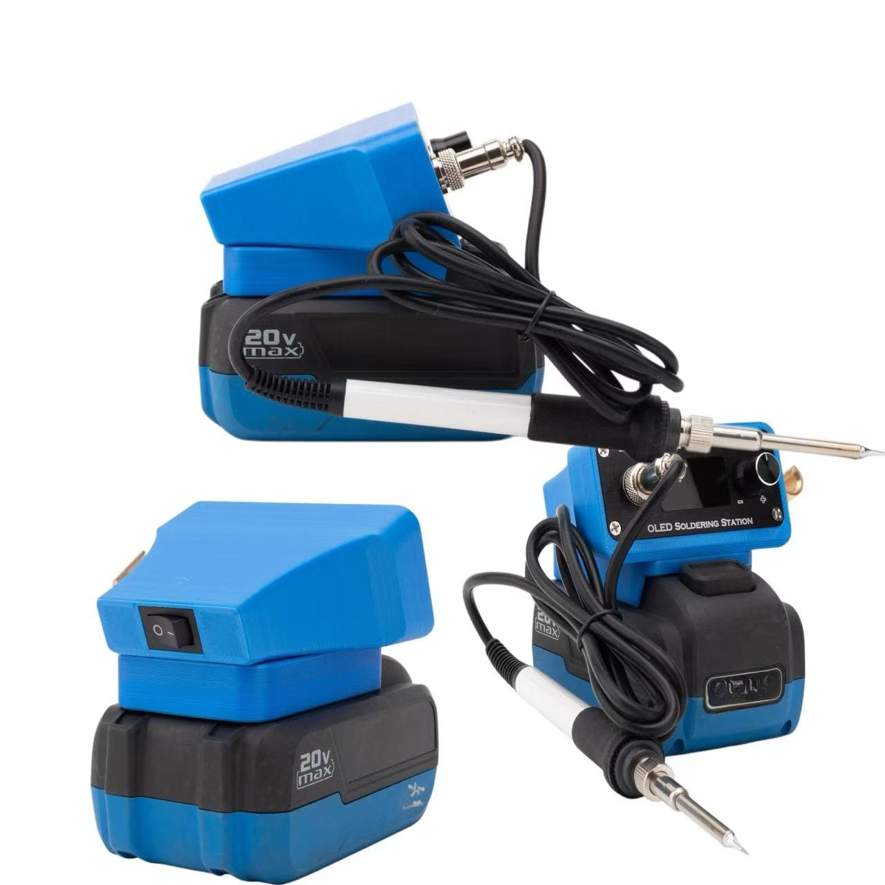 T12 はんだごてステーション Dewalt/Makita/ - Milwaukee Drill M12 Fuel のレビューと価格