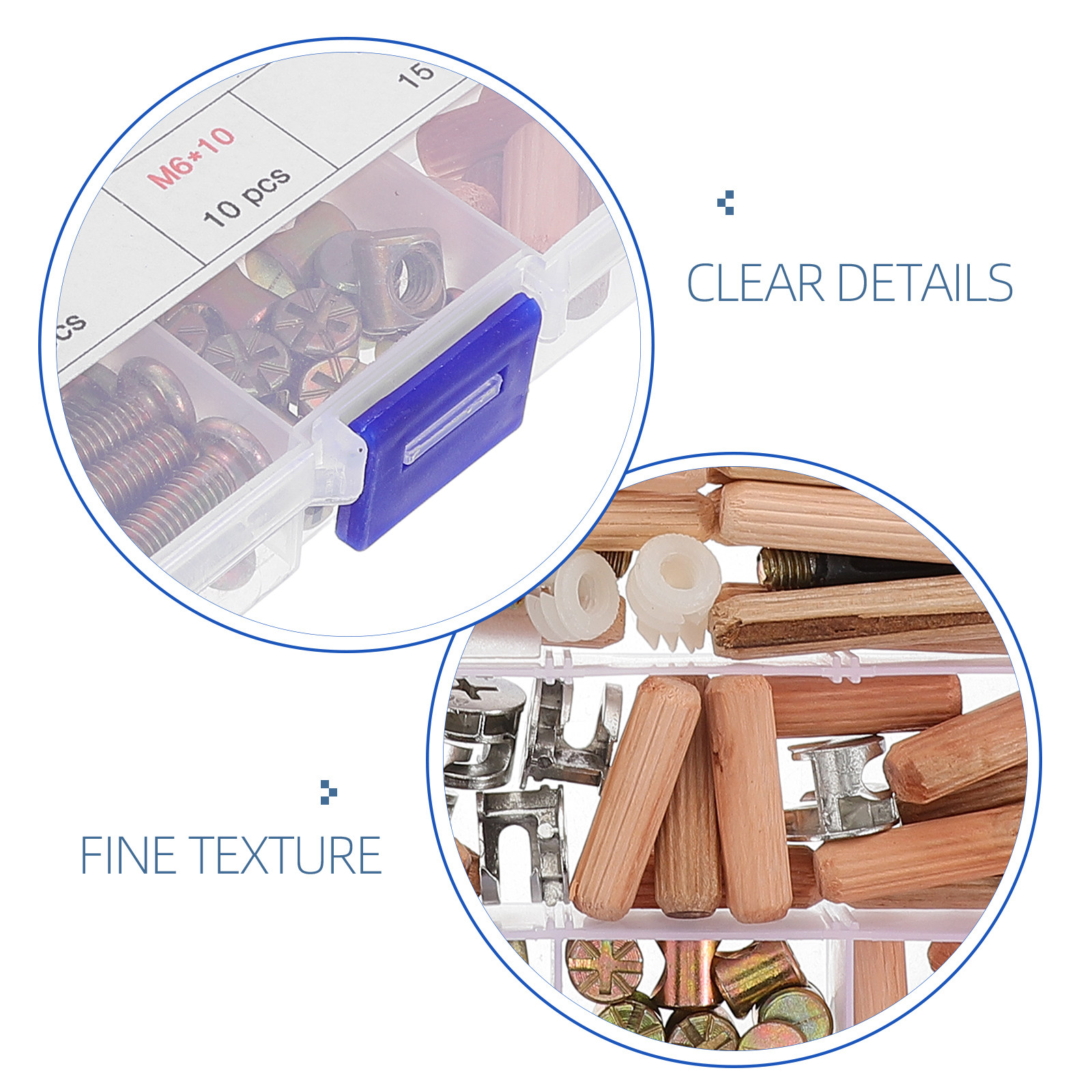 95個入り家具用金具コネクターセット、二段ベッド組み立て交換 - Furniture Hardware Barrel Nut のレビューと価格