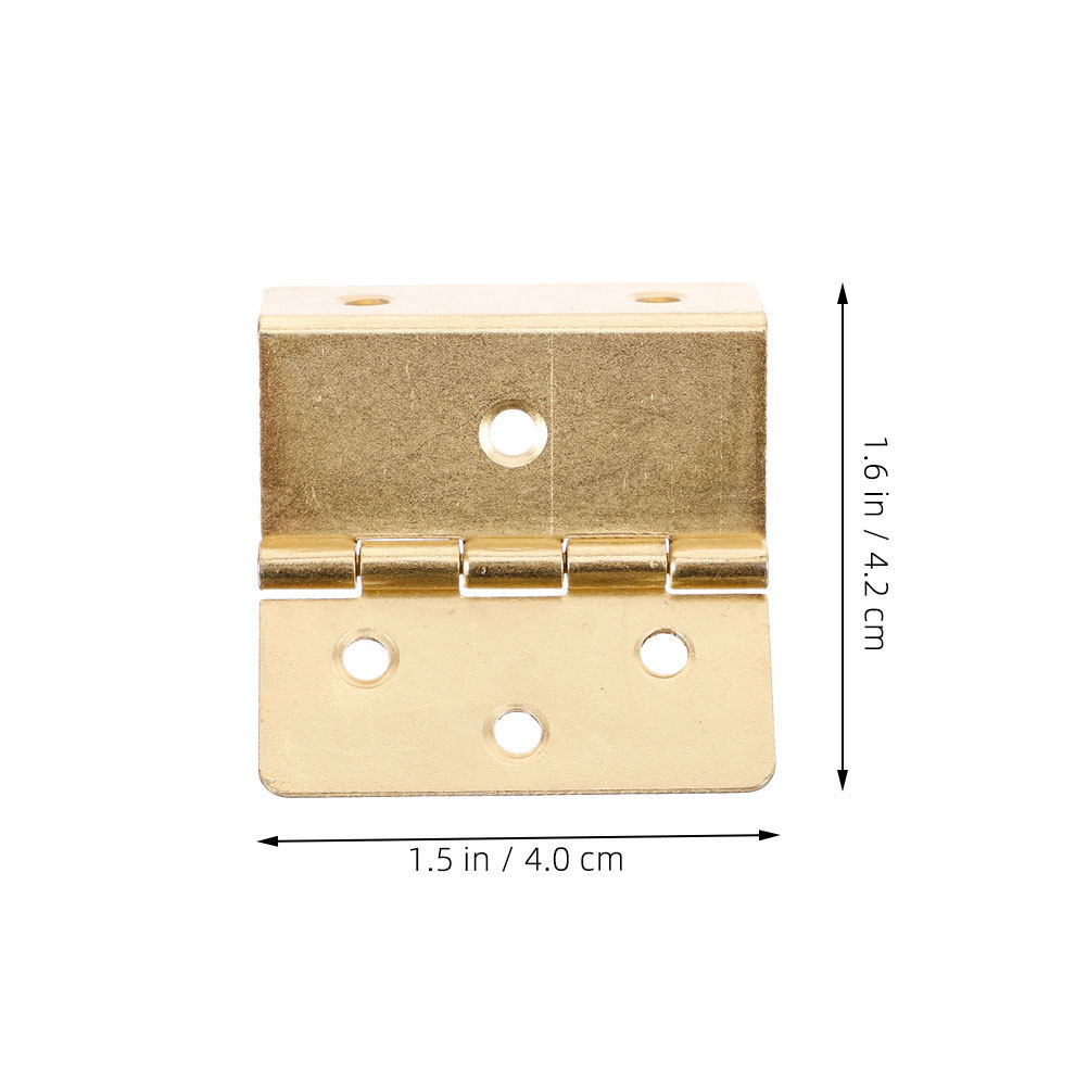 4個入り、アンティーク調の三つ折りヒンジ、レトロな金属製キャ - Vintage Furniture Hardware Replacement のレビューと価格