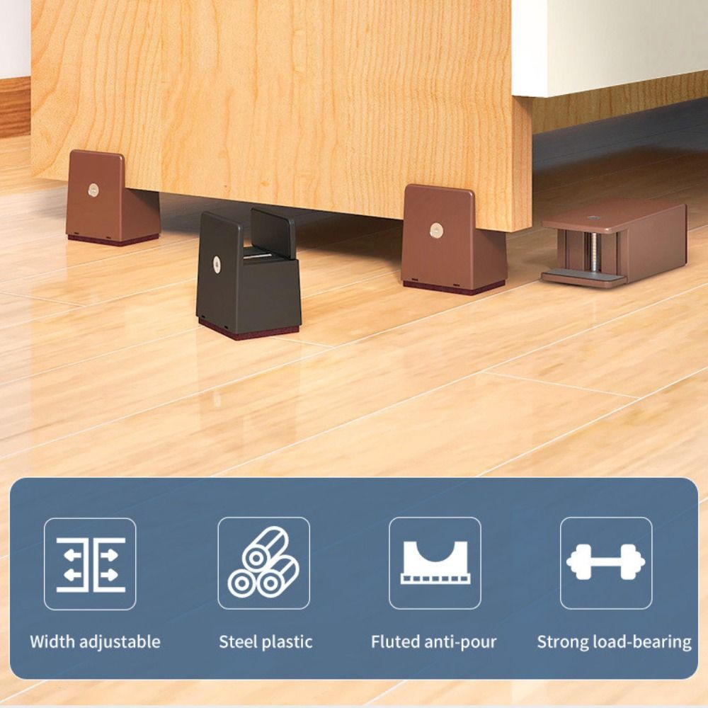 スプリント式椅子脚ライザー スクリュークランプ 防湿ベース  - Furniture Screw Type のレビューと価格