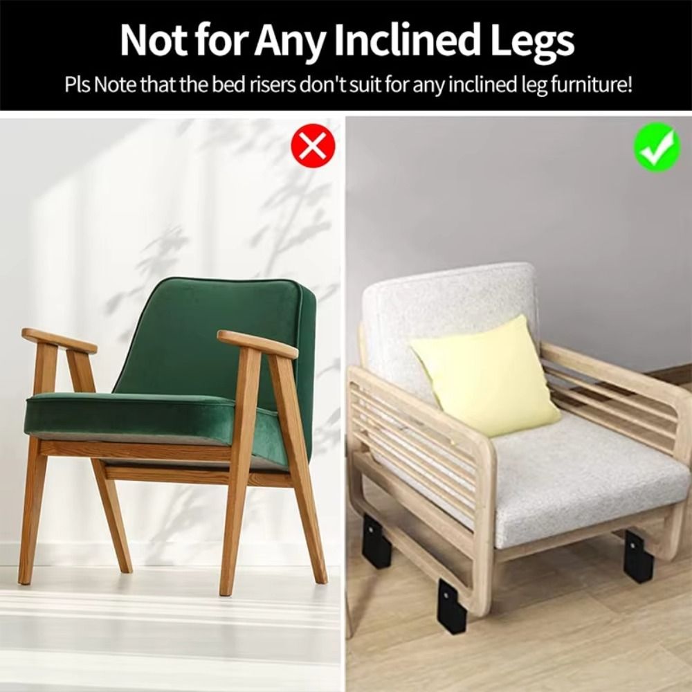 スプリント式椅子脚ライザー スクリュークランプ 防湿ベース  - Furniture Screw Type のレビューと価格
