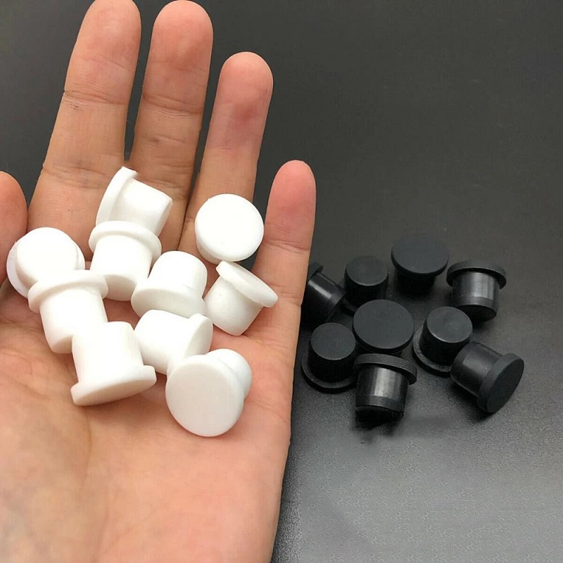 黒白シリコンソリッドプラグ 2.7 〜 14.1 ミリメート - Furniture Screw Type のレビューと価格