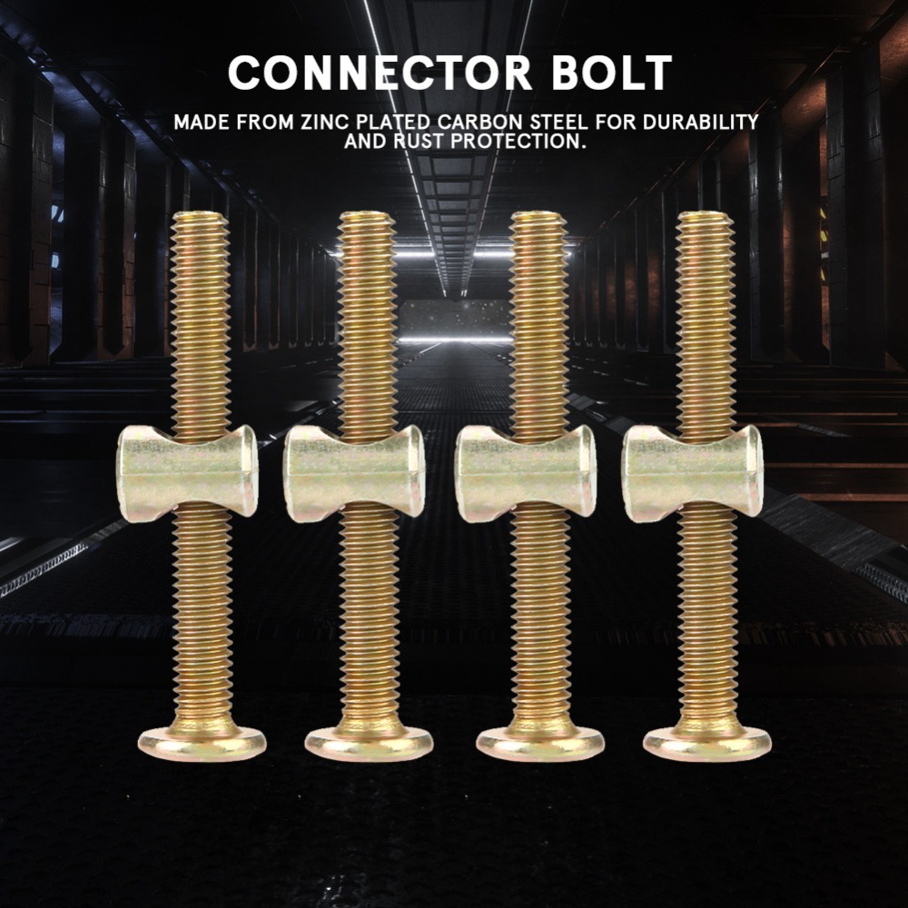10セット ユニバーサル六角頭家具ボルト フラット丸頭バレル - Furniture Hardware Barrel Nut のレビューと価格