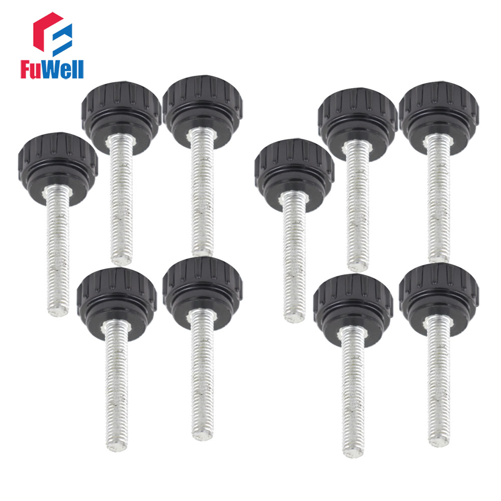 10 ピース M4 糸 15 ミリメートルヘッドローレットグ - Furniture Screw Type のレビューと価格