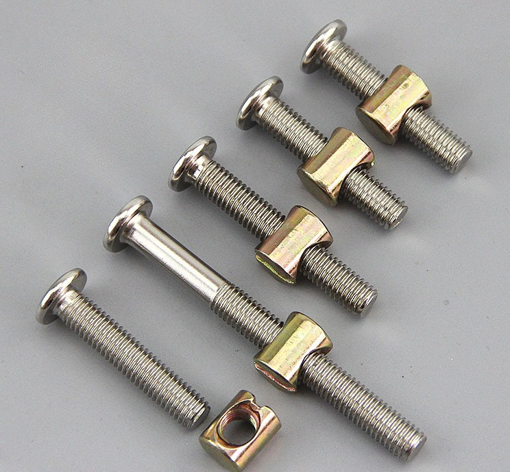 20個/ロット 炭素鋼家具用ボルトとナットセット バレルナッ - Furniture Hardware Barrel Nut のレビューと価格