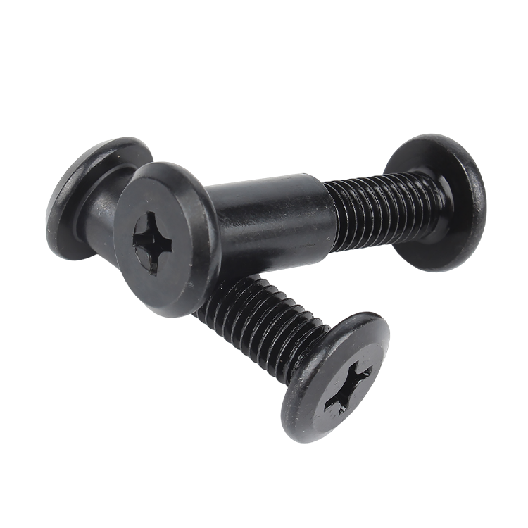 宜謙源黒炭素鋼シカゴスクリューM6 M8バインディングポスト - Furniture Hardware Barrel Nut のレビューと価格