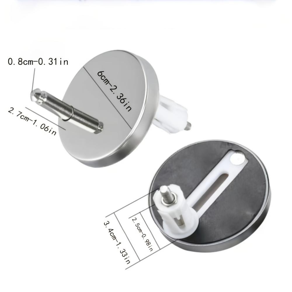 1組のステンレス製便座コネクター、交換用家具金具アクセサリー - Furniture Hardware Connectors のレビューと価格