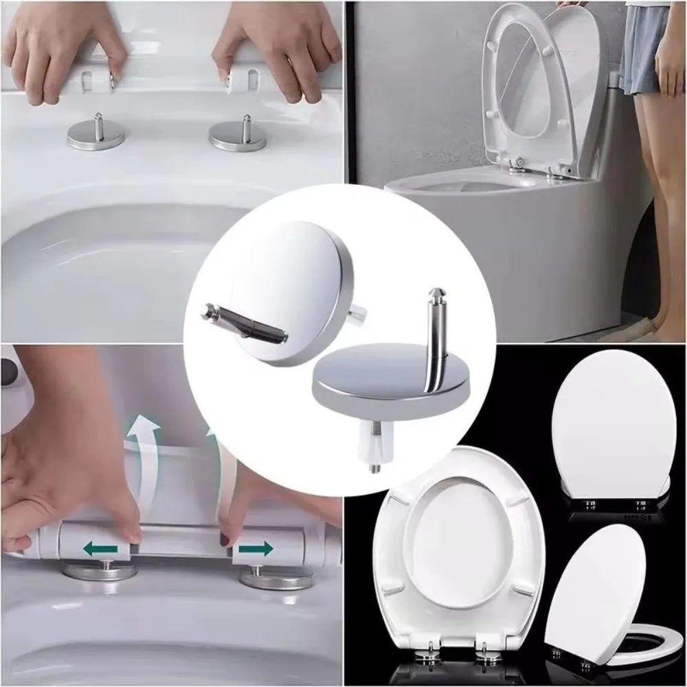 1組のステンレス製便座コネクター、交換用家具金具アクセサリー - Furniture Hardware Connectors のレビューと価格