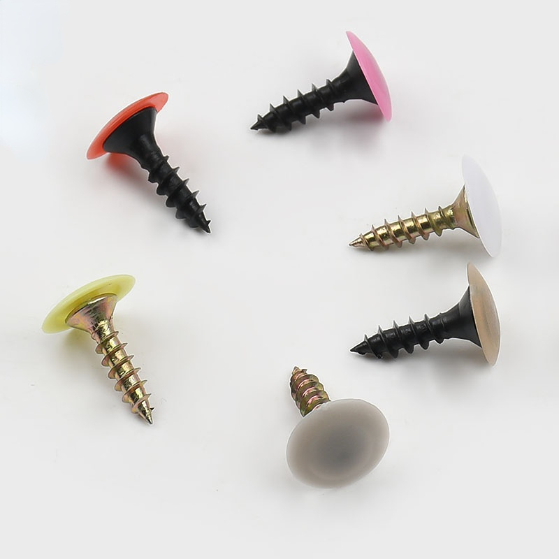 100/500/1000 個プラスチック製スクリューキャップ - Furniture Hardware Nut のレビューと価格