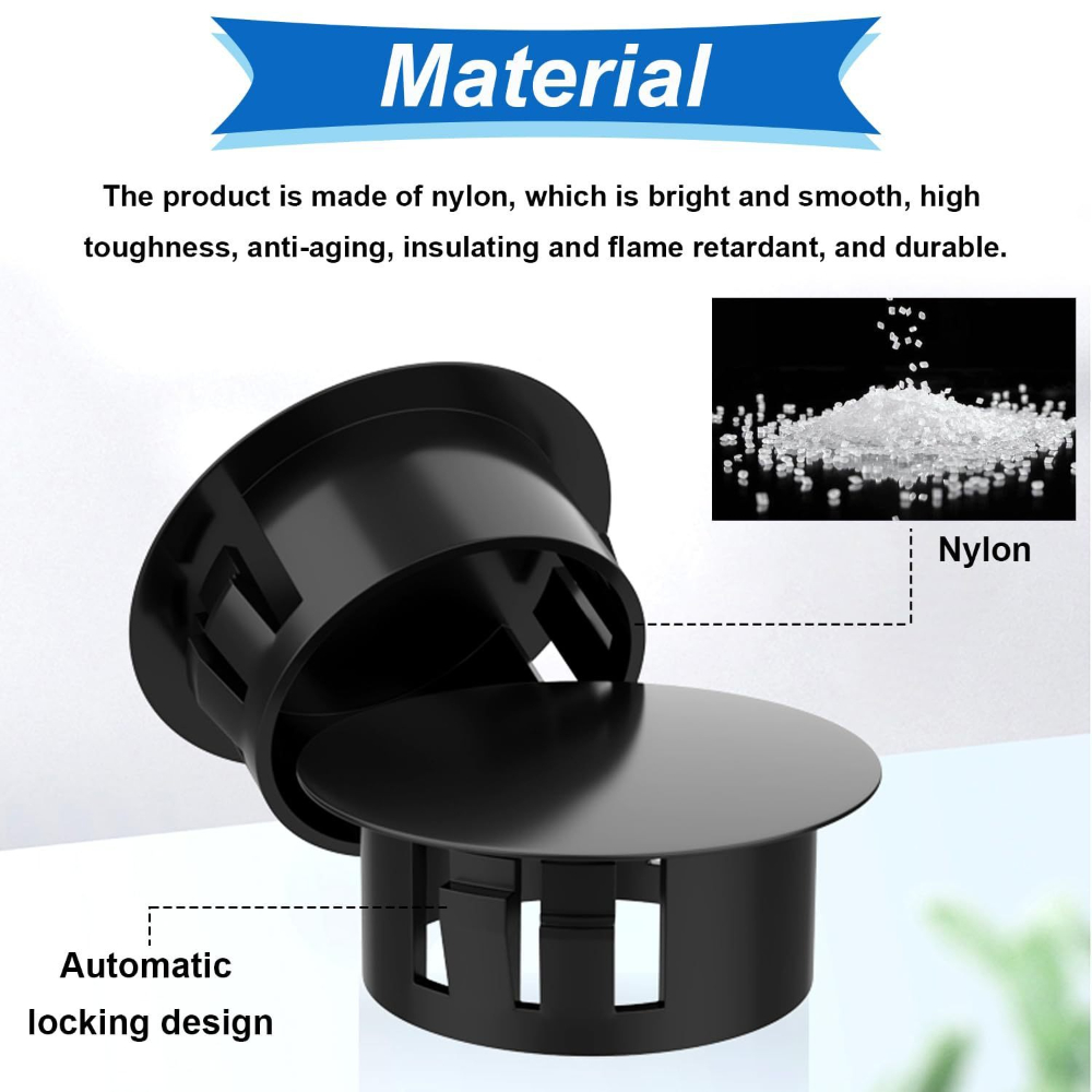 135 個ブラックカバーネジ式プラグヘッド家具ワッシャープラ - Furniture Screw Type のレビューと価格