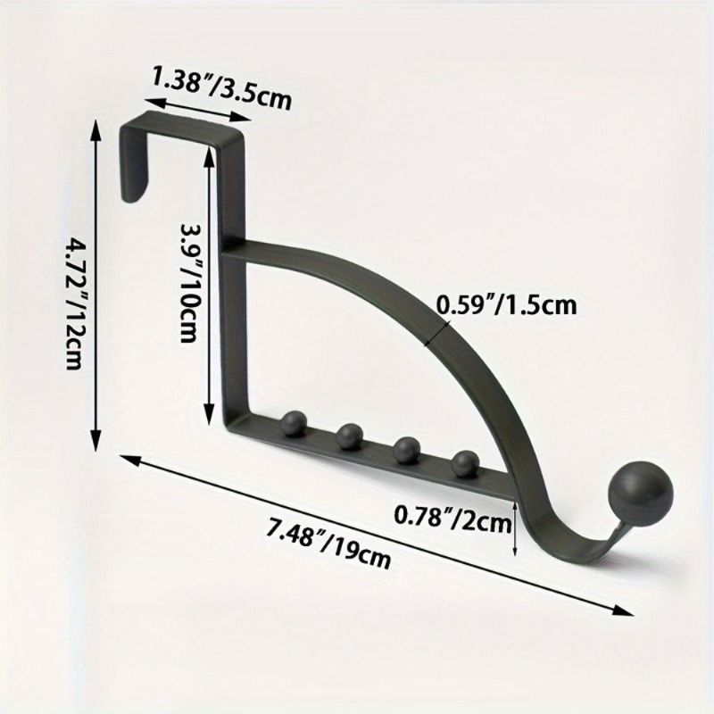 1PC Door Rear Hook Clothes Coa - Furniture Hardware Accessories のレビューと価格