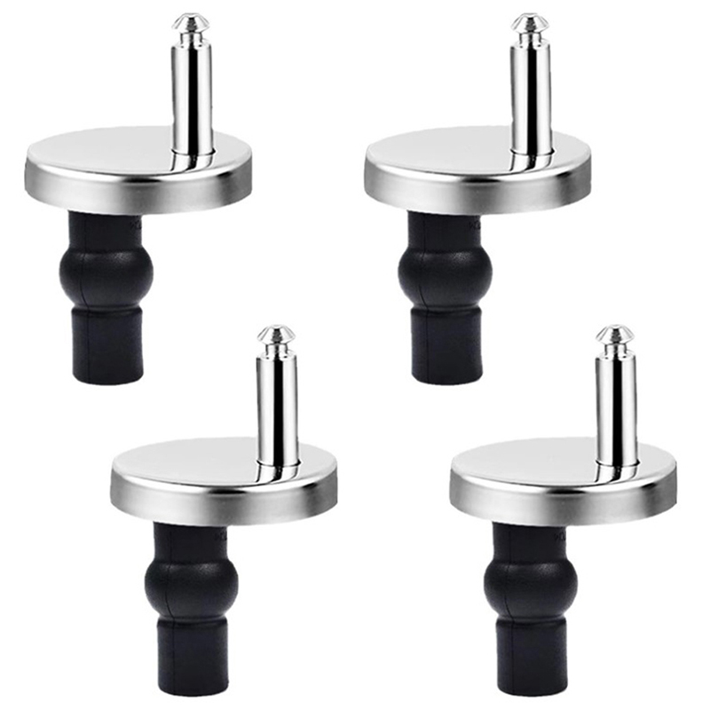 2 個の便座トップ固定ヒンジパック取り付け交換用リリースクイ - Furniture Screw Type のレビューと価格
