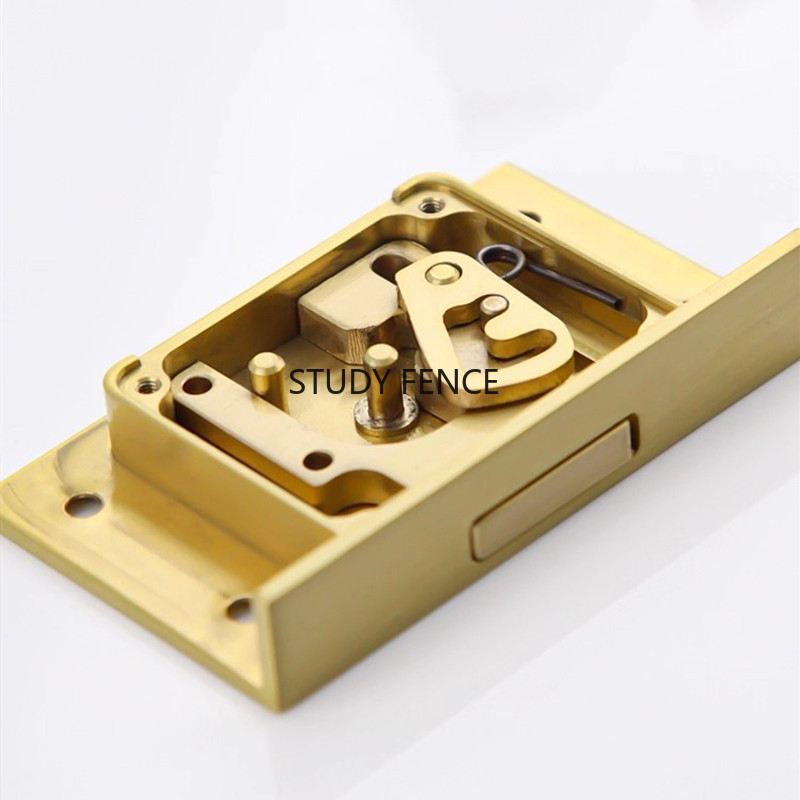 1PC アンティーク金属引き出しロックワインキャビネットドア - Furniture Hardware Accessories のレビューと価格