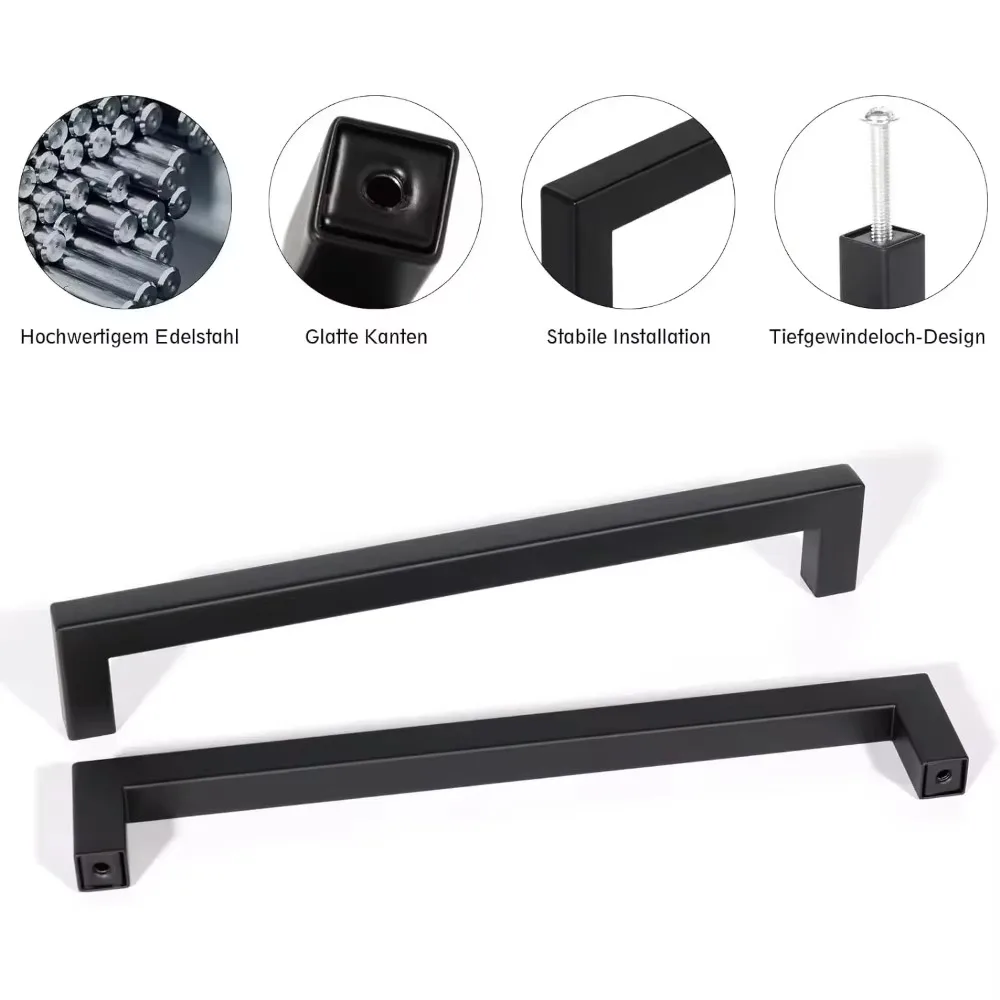 6/18個入り ステンレス製 正方形 家具金物 キャビネット - Furniture Hardware Nut のレビューと価格