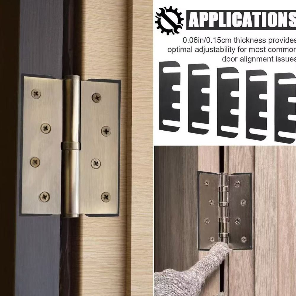 5 個の厚さ調整可能なドアヒンジシム家具レベリング耐久性のあ - Furniture Leveling Hardware のレビューと価格