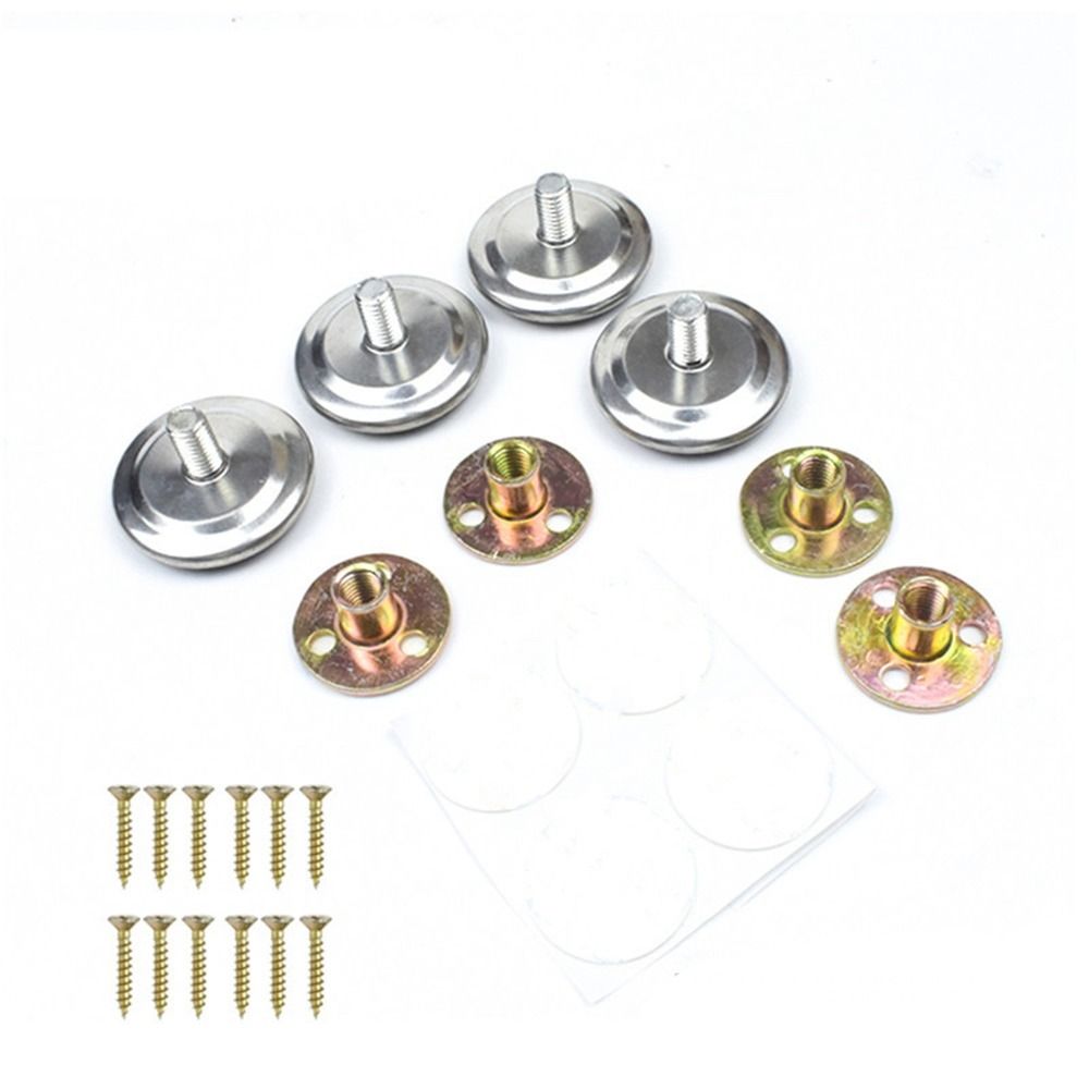 4 個調節可能な家具サポート脚ネジ込み式ベース家具椅子脚足床 - Furniture Leveling Hardware のレビューと価格