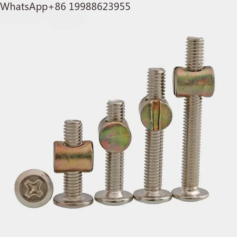 30個/パック 家具用ボルトとナットセット バレルナット付き - Furniture Hardware Barrel Nut のレビューと価格
