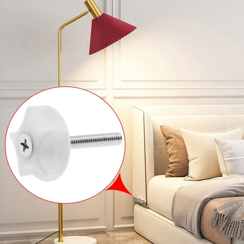 10 個の白いネジ調整可能な家具レベリングフィートプラスチッ - Furniture Leveling Hardware のレビューと価格