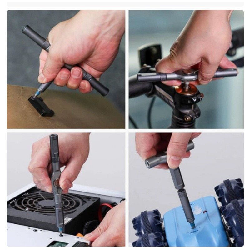 24in1ラチェットドライバー T型ラチェットドライバー S - Furniture Screw Type のレビューと価格