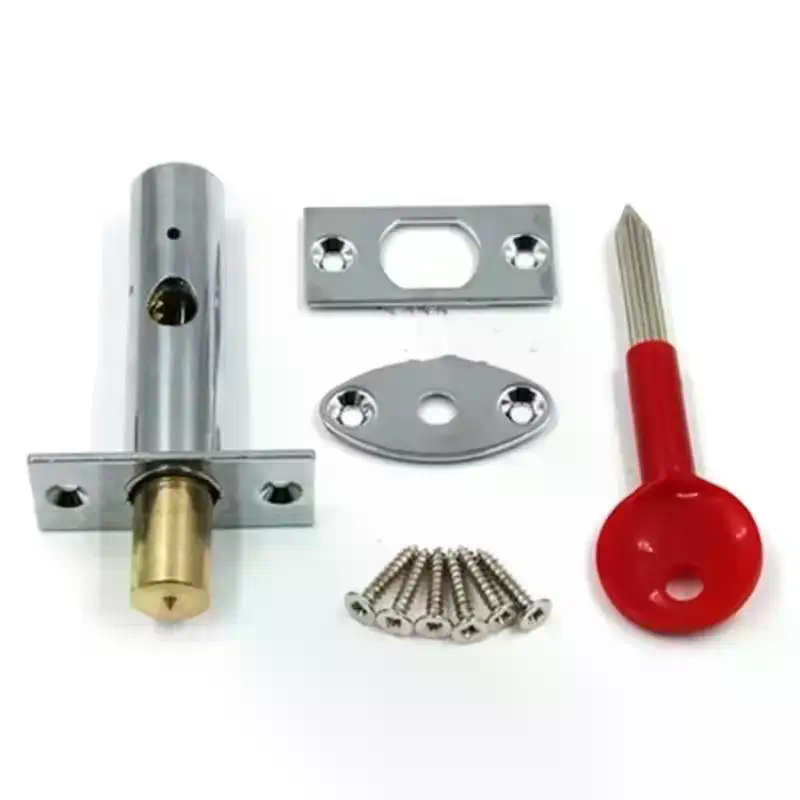 ステンレス鋼管ロック目に見えないほぞ穴ドアロック防火扉避難通 - Furniture Hardware Accessories のレビューと価格