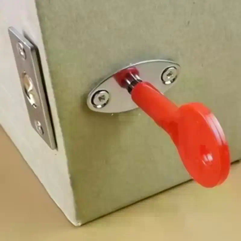 ステンレス鋼管ロック目に見えないほぞ穴ドアロック防火扉避難通 - Furniture Hardware Accessories のレビューと価格