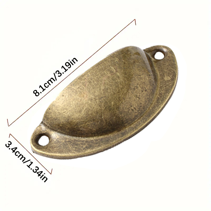 10PC キャビネットプル引き出しノブ交換ハンドルヴィンテー - Vintage Furniture Hardware Replacement のレビューと価格